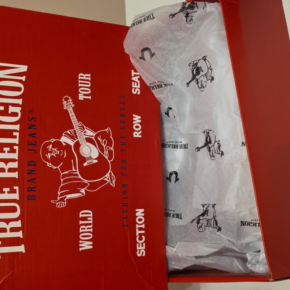 New In Box True Religion Sneakers TRKIM-BLK6 - Picture 8 of 10